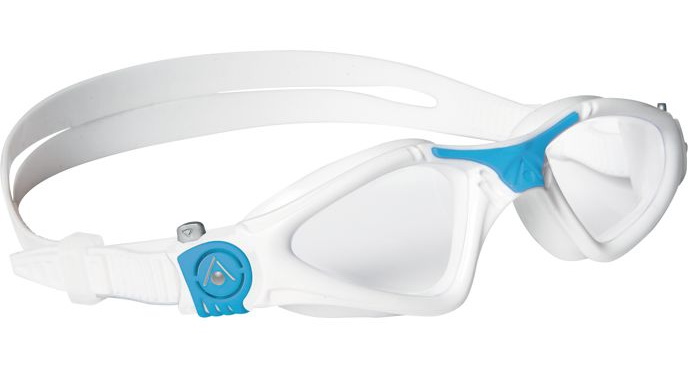 Plavecké okuliare KAYENNE SMALL FIT - obsolete biela / transparent