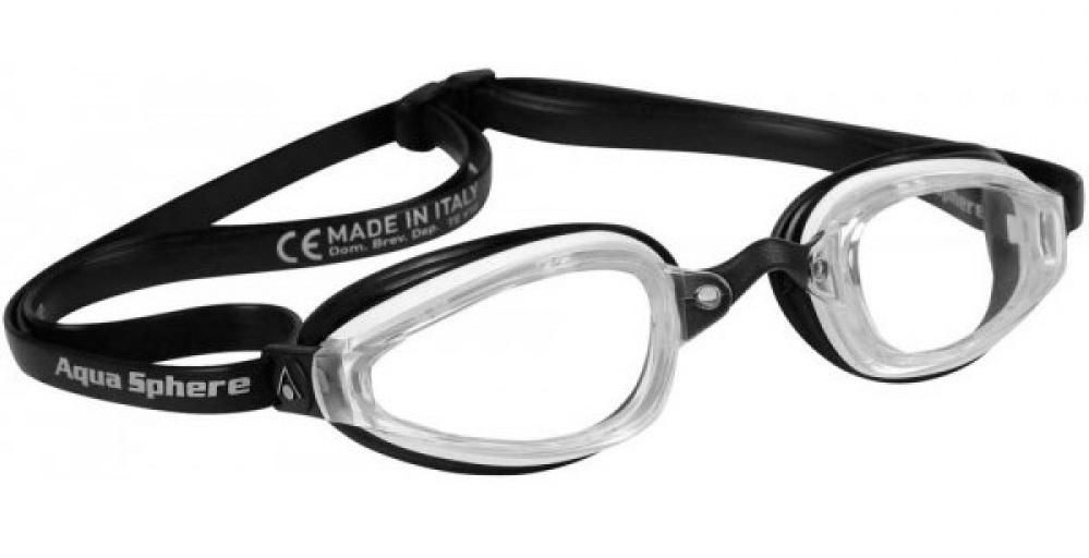 Plavecké okuliare K 180+ (MICRO-GASKET) - obsolete biela / transparent