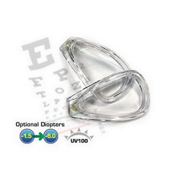Dioptrické sklá pre plav.okuliare EAGLE