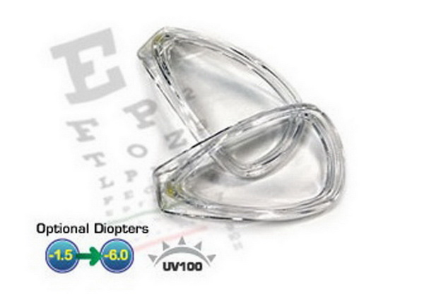 Dioptrické sklá pre plav.okuliare EAGLE