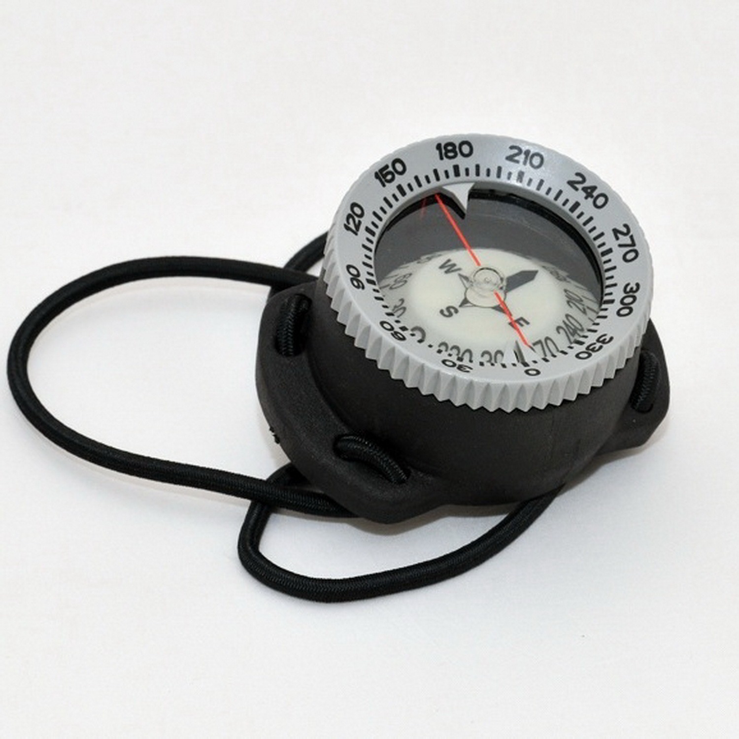 Kompas 30° s držiakom - šedý 