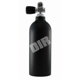 1,5 l fľaša tlaková hliníková na argón - 232 bar, s ventilom - obrázek