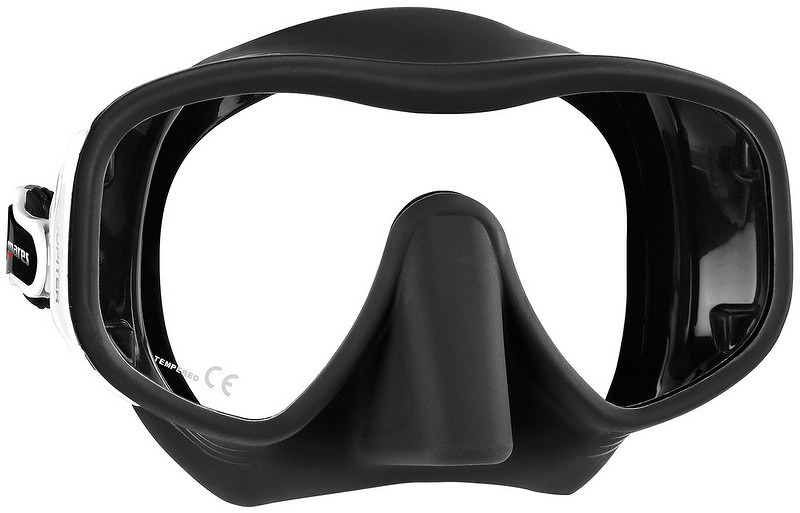 JUNO potápačská maska biela/čierna WHBK