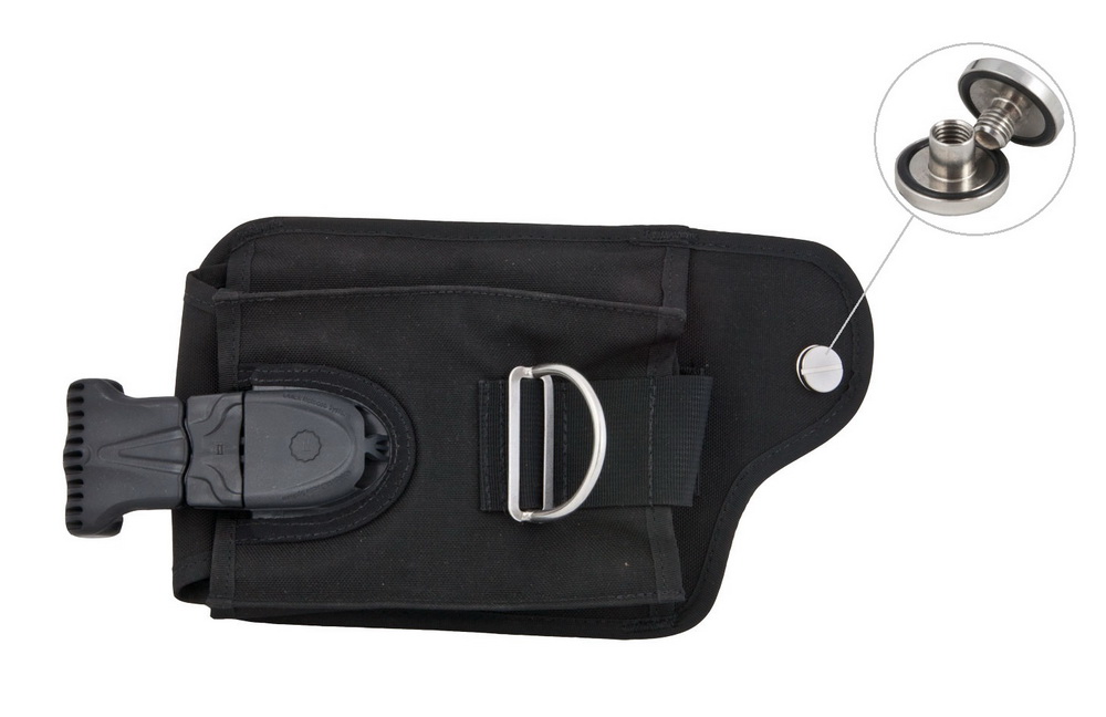 Záťažové vrecká QR - rýchlo rozopínateľné - na pásový popruh – TECLINE