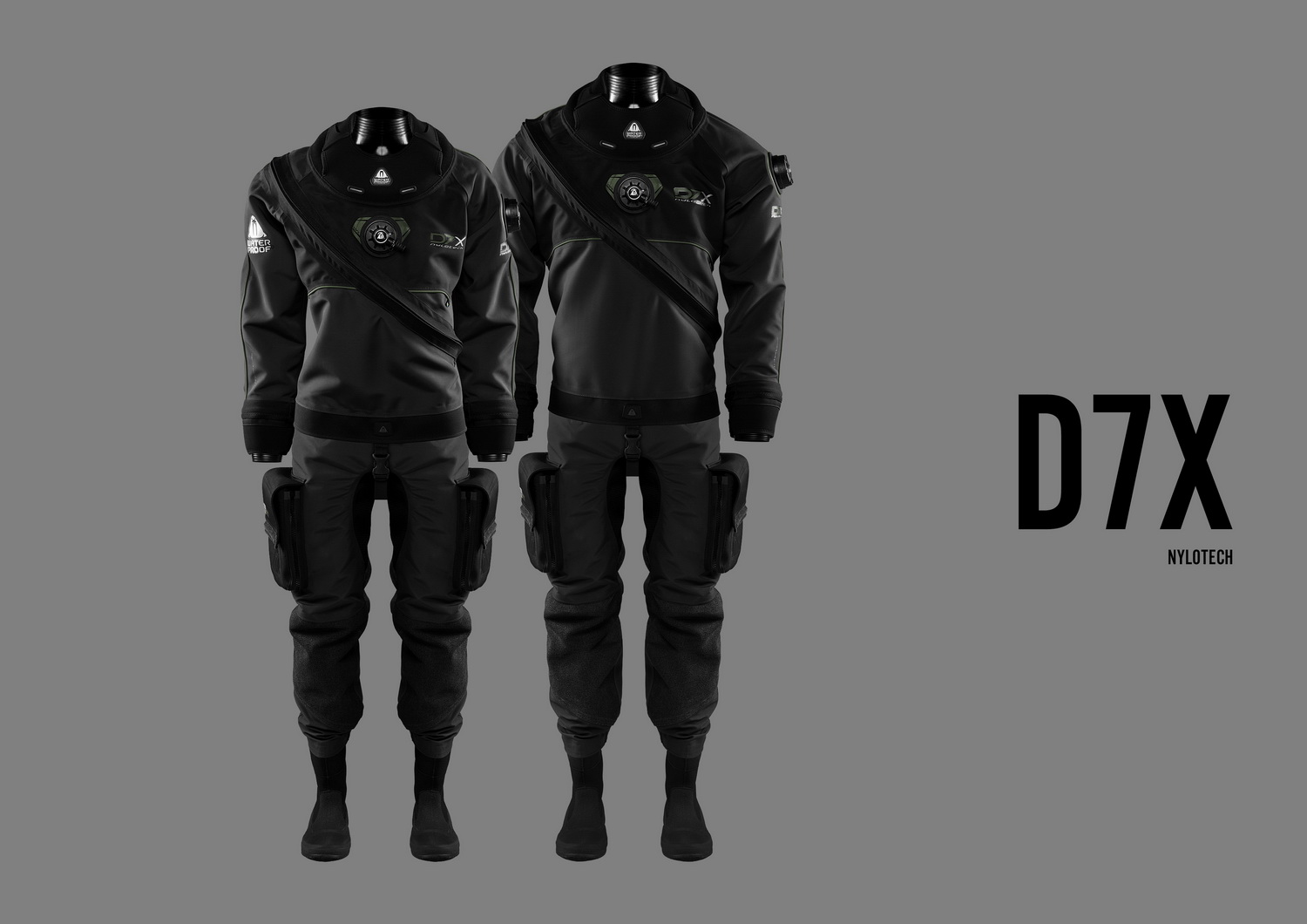 D7X Nylotech suchý oblek dámsky 