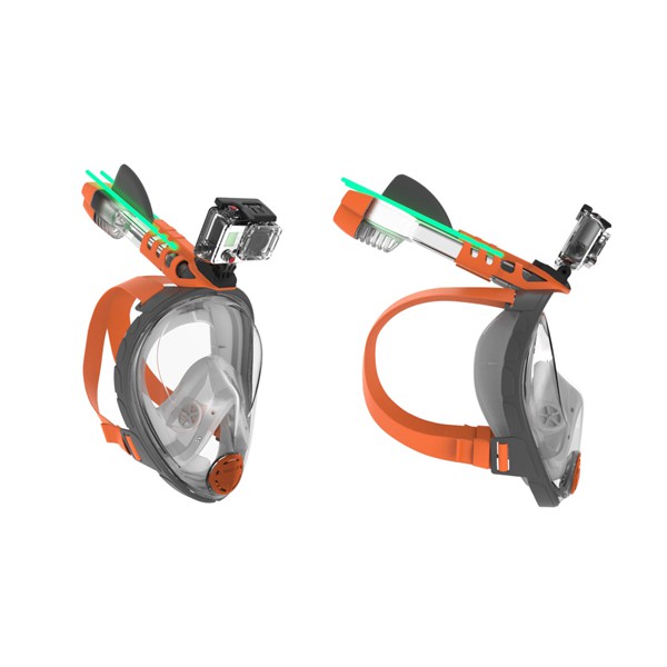 ARIA celotvarová šnorchlovacia maska 