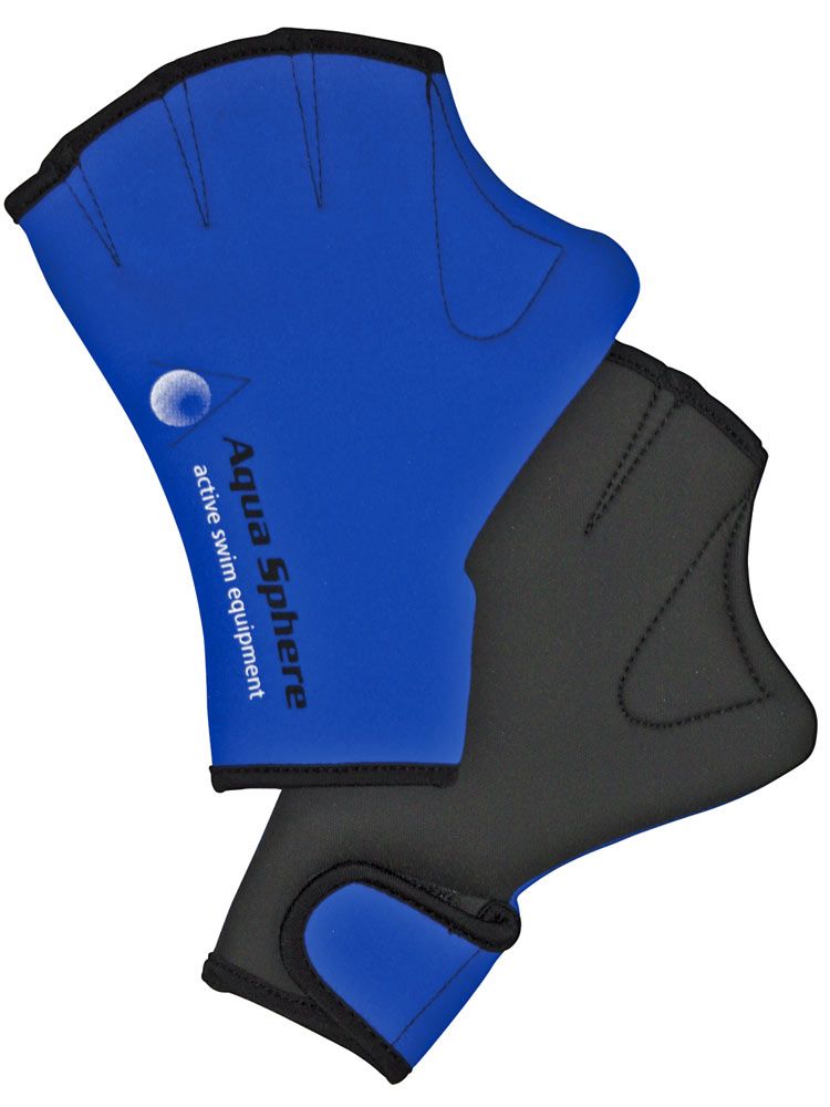 Plavecké rukavice SWIM GLOVE / Swim Glove GRY/YEL