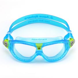 Plavecká maska Seal Kid 2 - modro žltý rám / číry zorník - obrázek