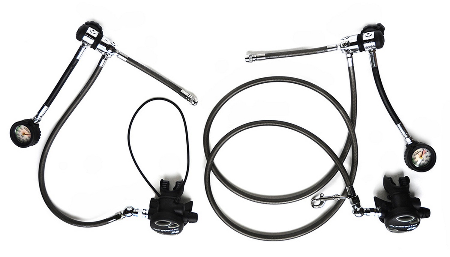 SET SIDE - 2x Z2 DIN + 2x SM-36 + hose set + swivels + bungee kit