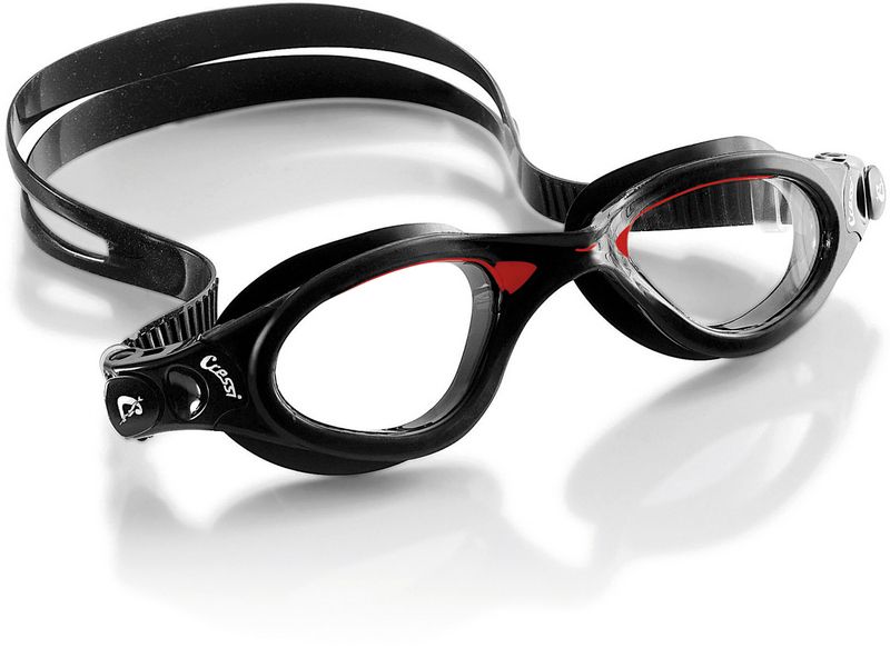 Plavecké okuliare FLASH DE202391 - nero-rosso