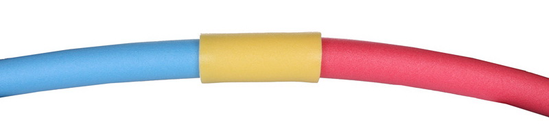 Spojka na vodné slíže (2 otvory) 140x65 