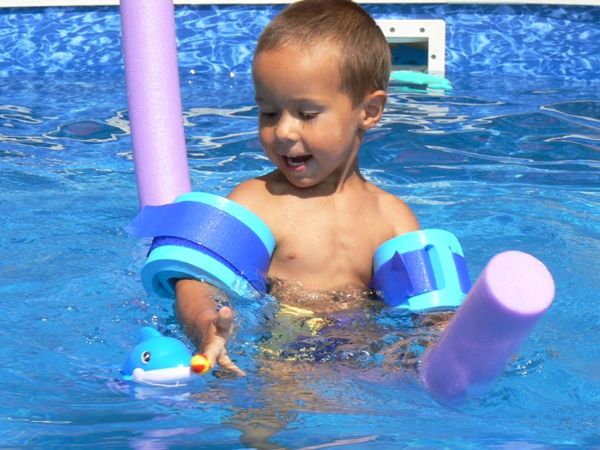 Nadľahčovacie rukávky (pár) - 550x100x15 Vhodné použiť dohromady s vodnou tyčou