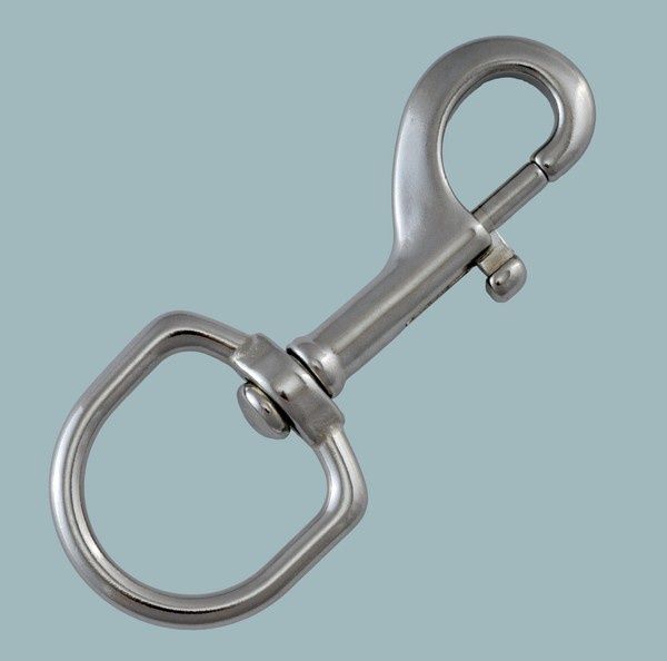 Karabína nerezová  velká 118 mm - 4.8