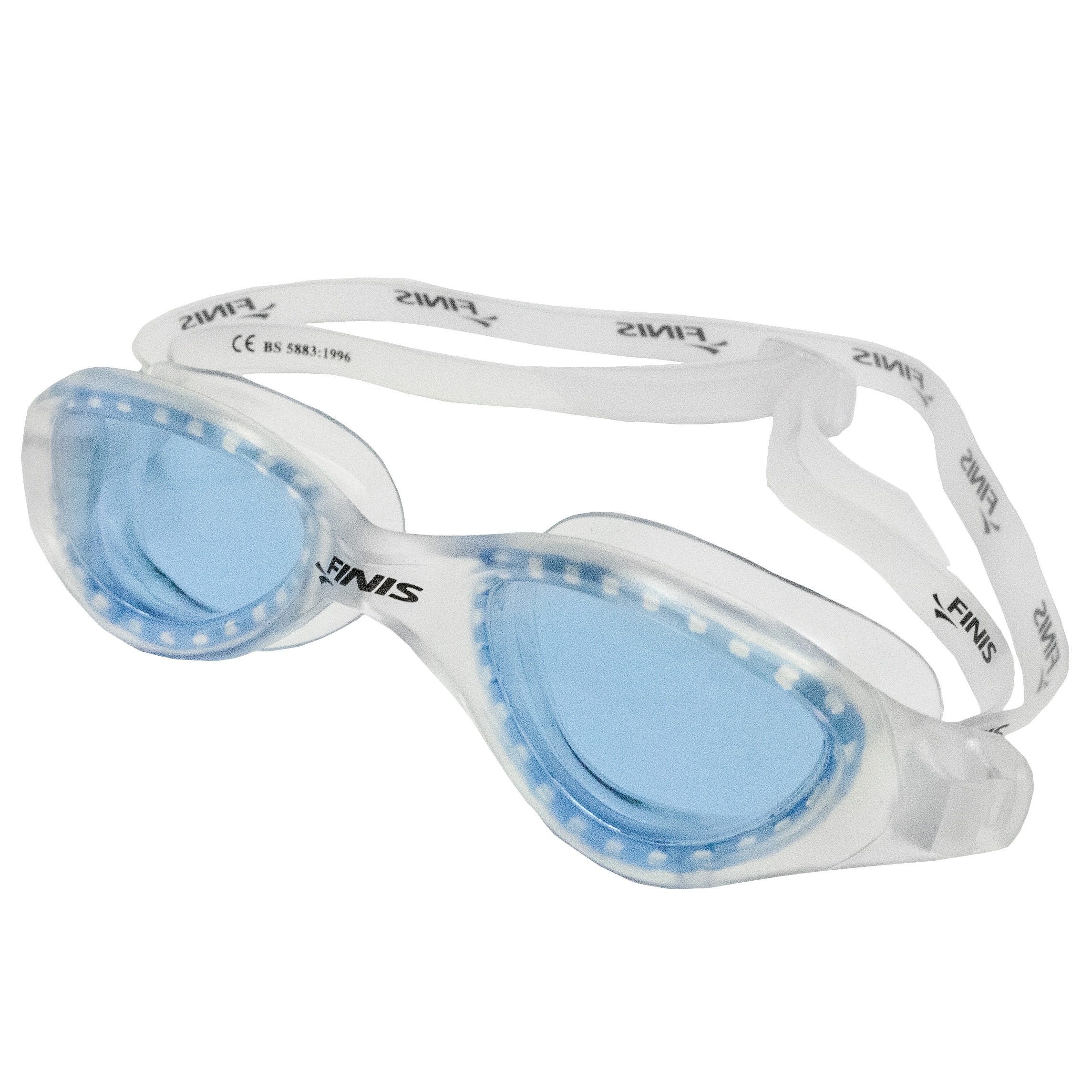 Plavecké okuliare ENERGY transparent / modrá svetlá