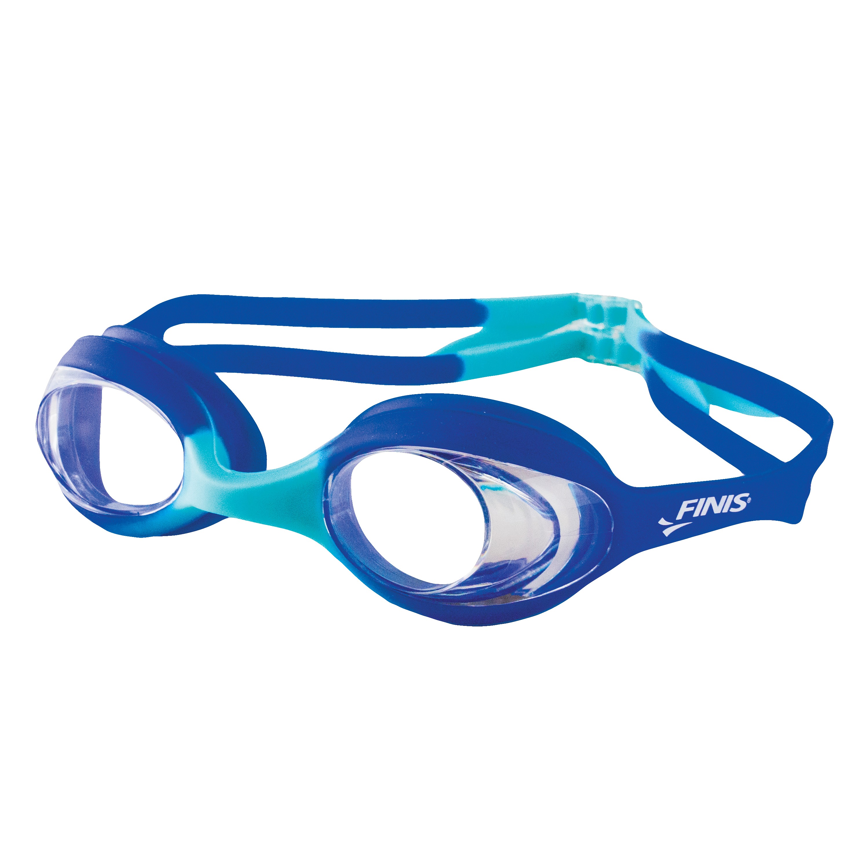 Plavecké okuliare SWIMMIES svetlo modro / transparent