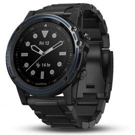 Počítač Descent™ Mk1 Sapphire Gray, DLC Titanium Band - obrázek