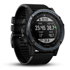Počítač Descent™ Mk1 Sapphire Gray, Black Band - obrázek