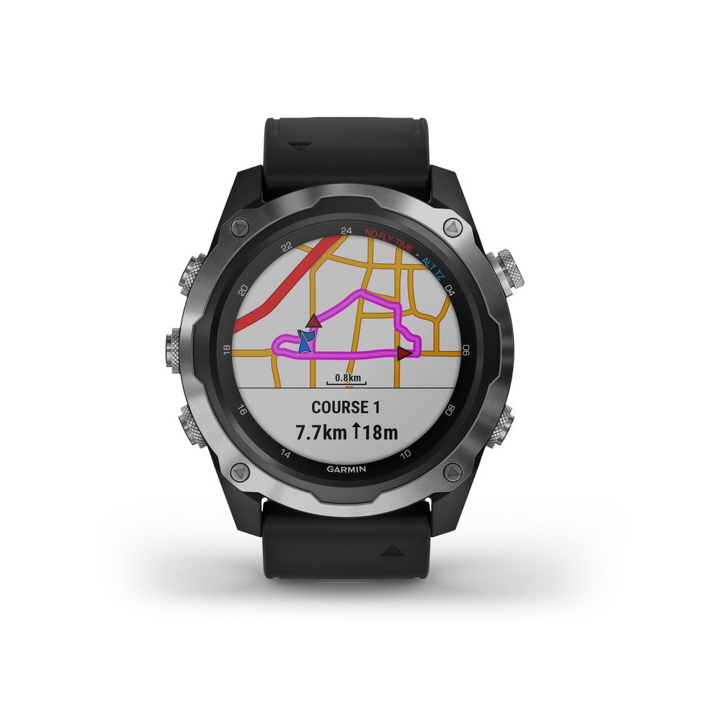 Počítač Descent™ Mk2, Stainless Steel, Black Band - obsolete 