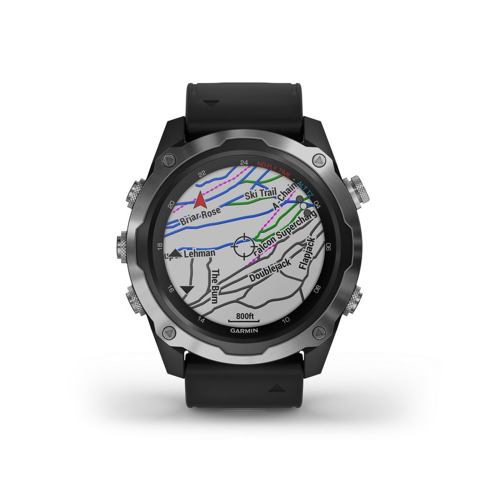 Počítač Descent™ Mk2, Stainless Steel, Black Band - obsolete 