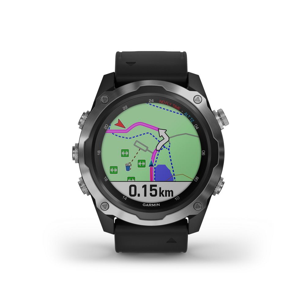 Počítač Descent™ Mk2, Stainless Steel, Black Band - obsolete 