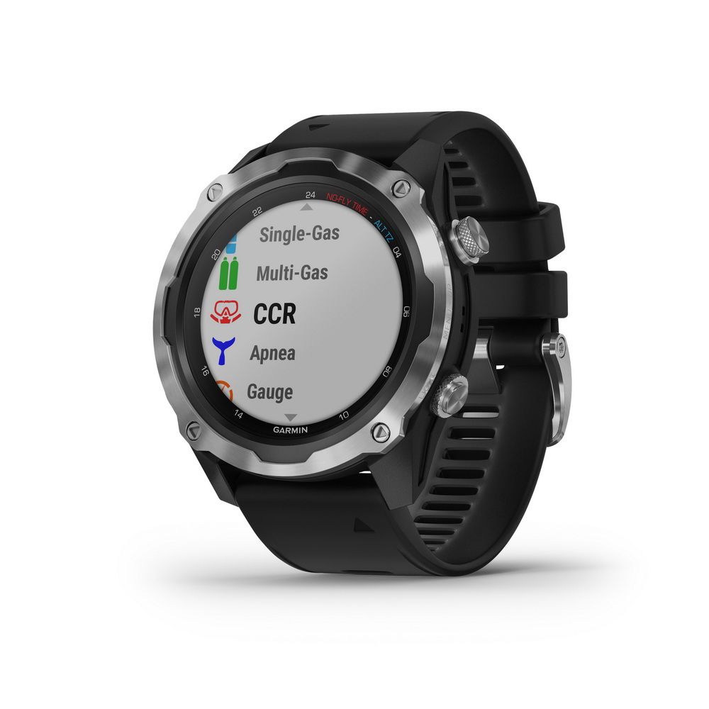Počítač Descent™ Mk2, Stainless Steel, Black Band - obsolete 