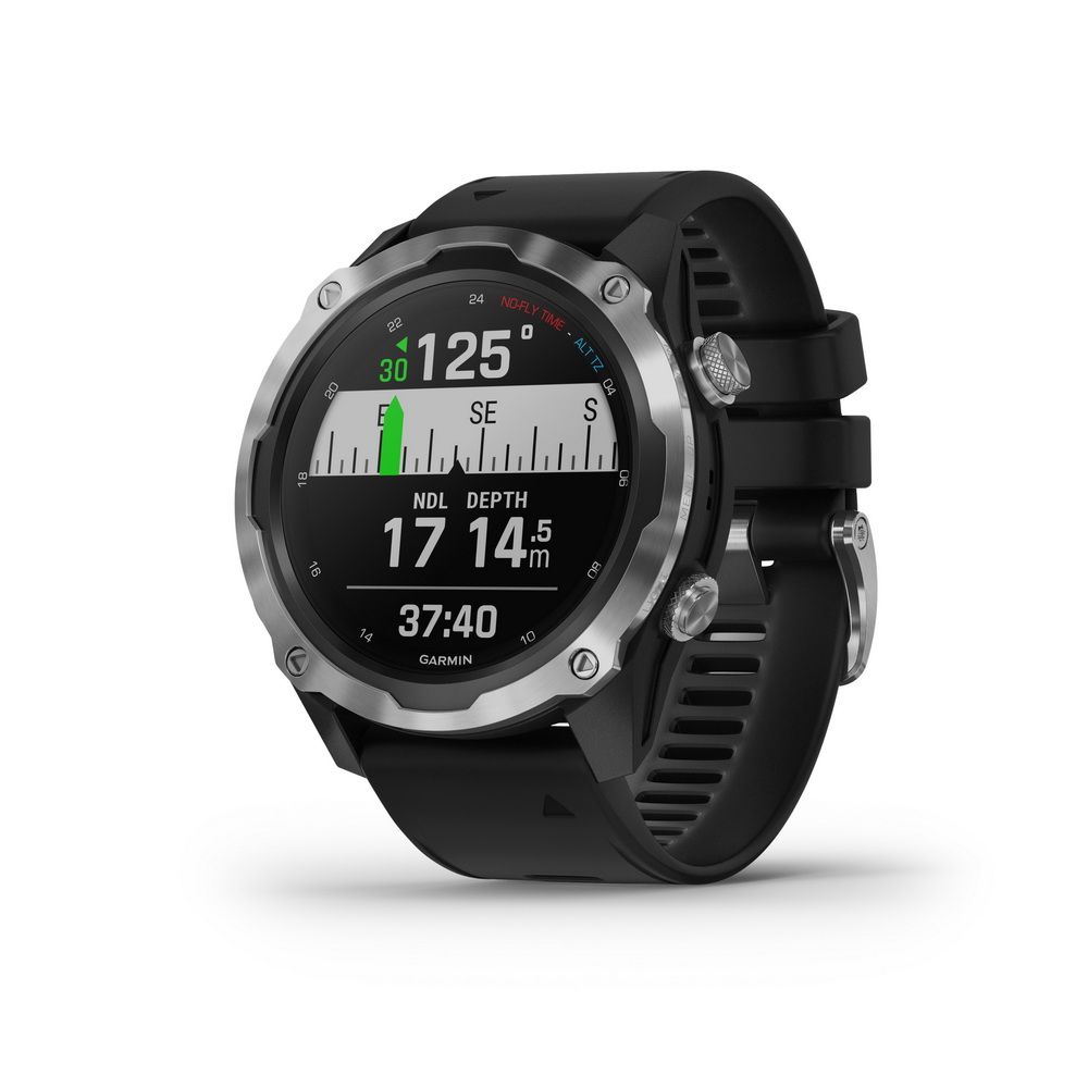 Počítač Descent™ Mk2, Stainless Steel, Black Band - obsolete 