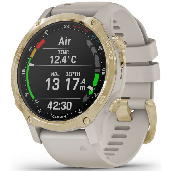 Počítač Descent™ Mk2S, Light Gold, Light Sand Band - obsolete