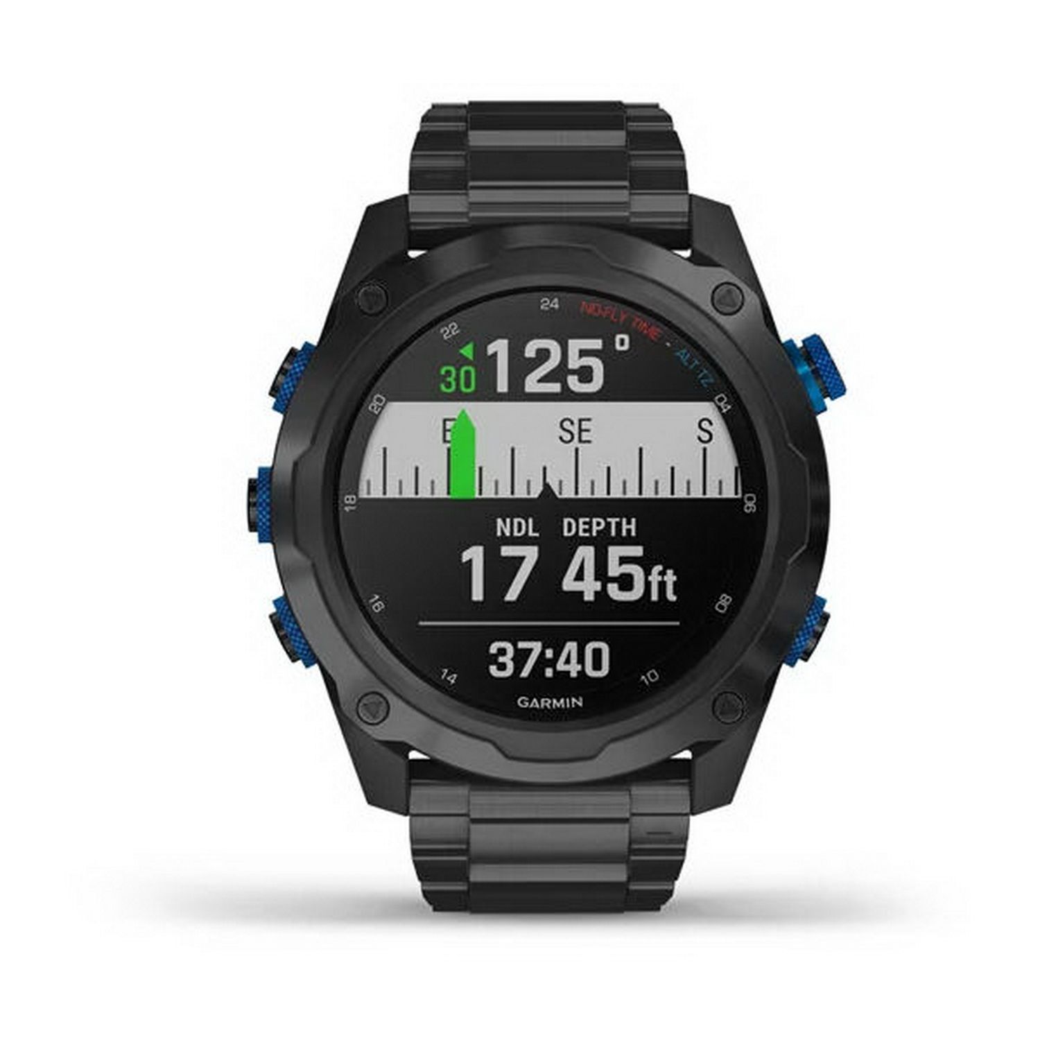 Počítač Descent™ Mk2i Sapphire Gray, DLC Titanium Band + T1  - obsolete 