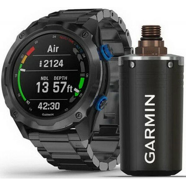 Počítač Descent™ Mk2i Sapphire Gray, DLC Titanium Band + T1  - obsolete