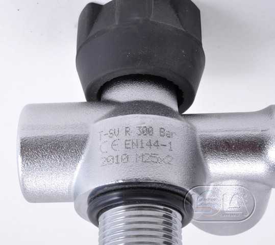 Ventil  T-SVO bar  200 NITROX - 2 x DIN 