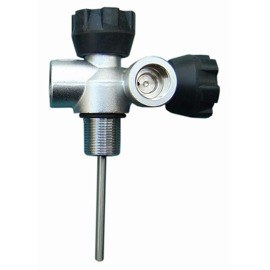 Ventil  T-SVO bar  200 NITROX - 2 x DIN - obrázek