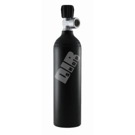 0,85 l fľaša tlaková hliníková na argón - 200 bar, s ventilom - obrázek