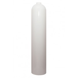 7 l fľaša tlaková hliníková biela - 200 bar - obrázek