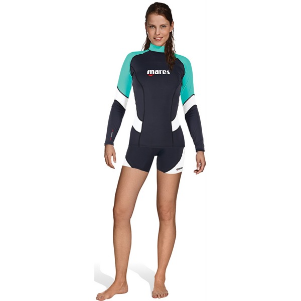 Tričko RASH GUARD DLHÝ RUKÁV - SHE DIVES dámske