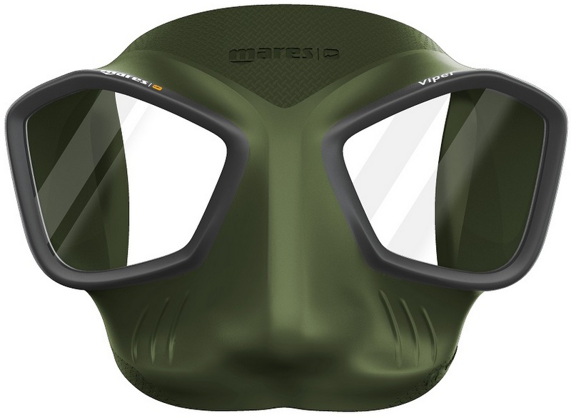 VIPER potápačská maska zelená
