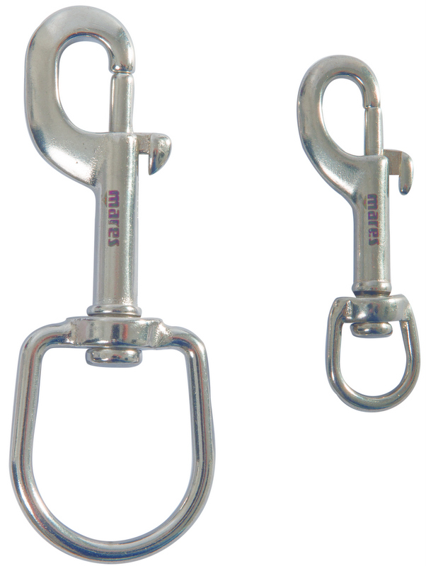 Karabínka DEAD BOLT SNAP 75 alebo 120 mm - nerezová oceľ