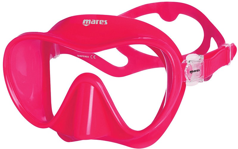 TROPICAL potápačská maska ružová