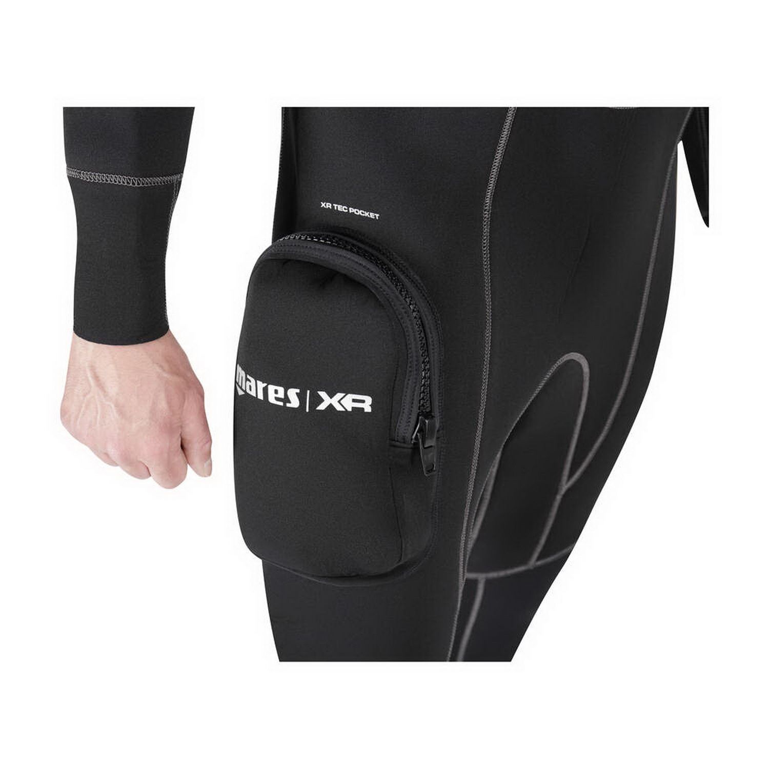 Suchý oblek neoprénový XR3 latex s topánkami 