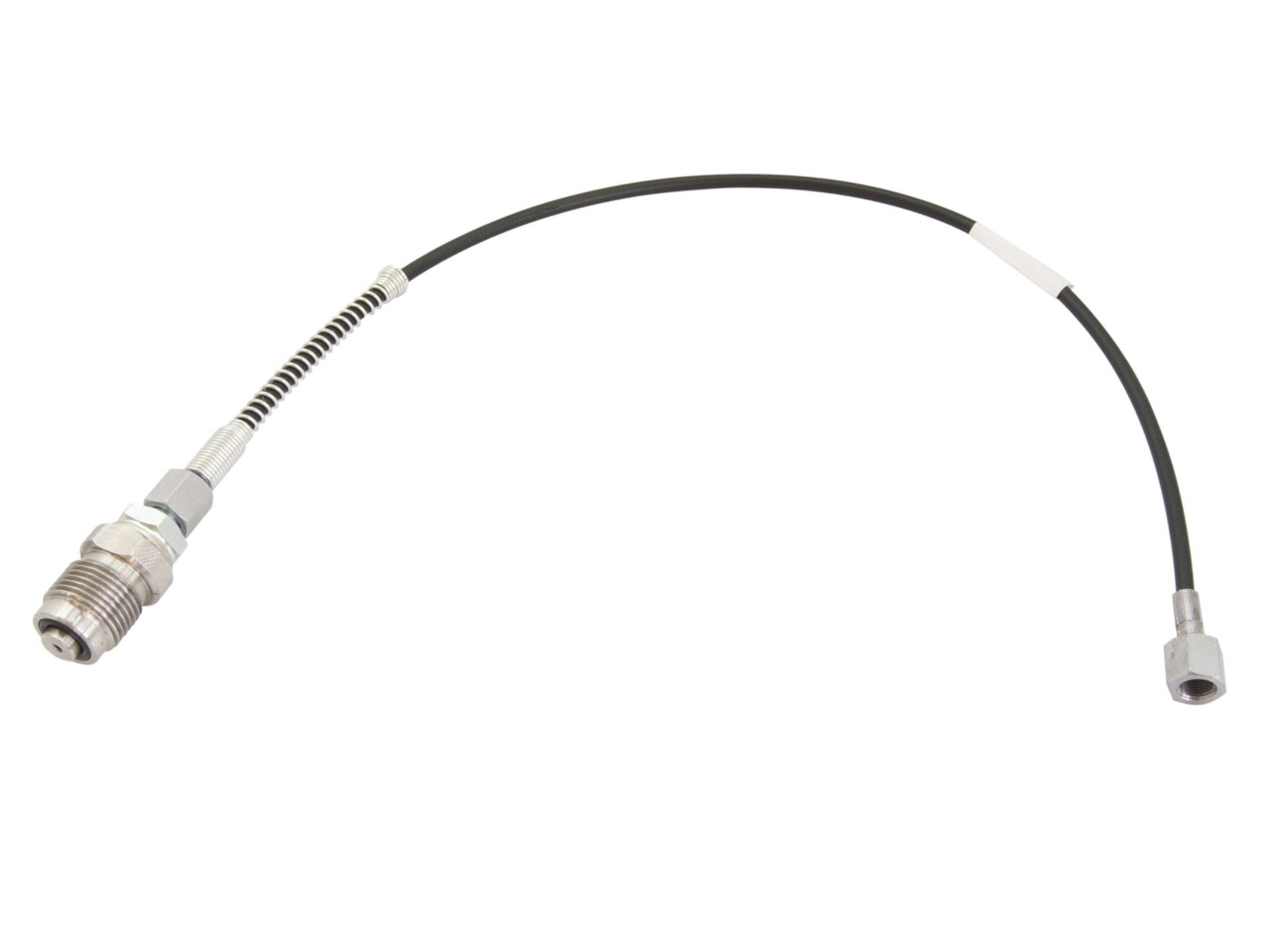 3 l tlaková fľaša oceľová - 300 bar s ventilom a hadicou 