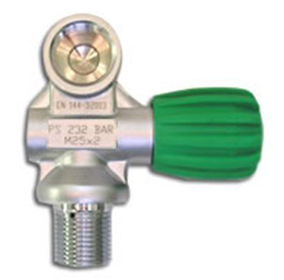 Ventil na mono fľašu Nitrox/O2 ľavý