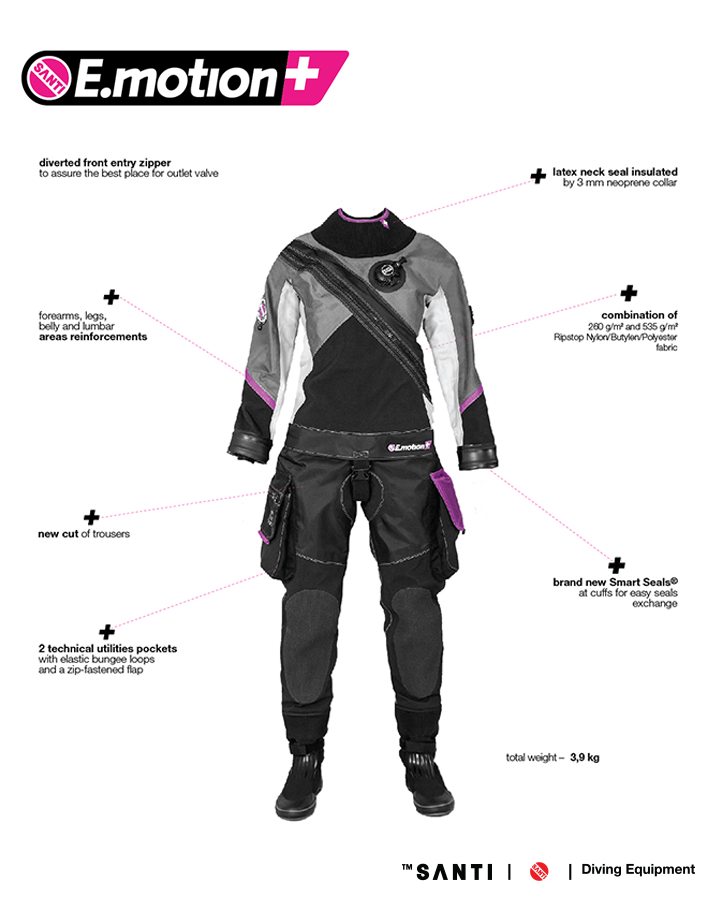 Suchý oblek EMOTION PLUS LADIES FIRST 