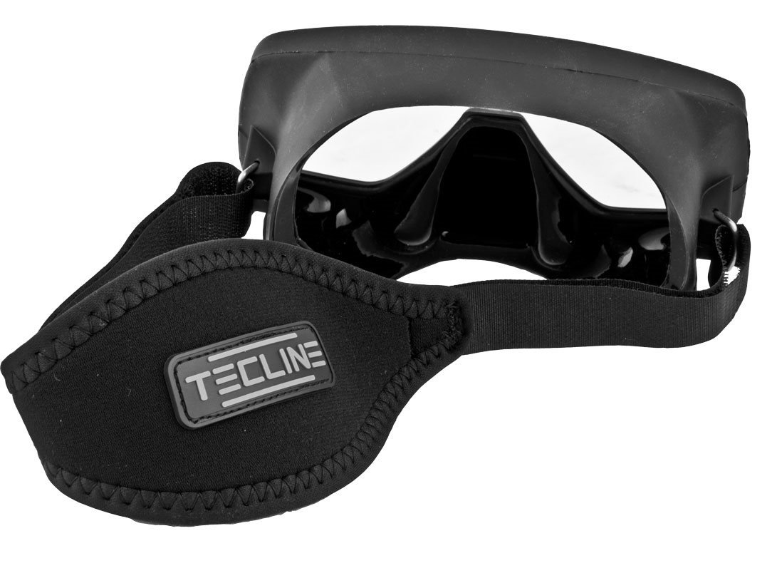 FRAMELESS potápačská maska s neoprenovým popruhom 