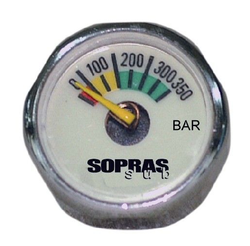 Tlakomer PONY BOTTLE GAUGE 350 Bar 