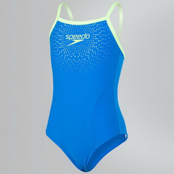 Dievčenské plavky Gala Logo Thinstrap Muscleback